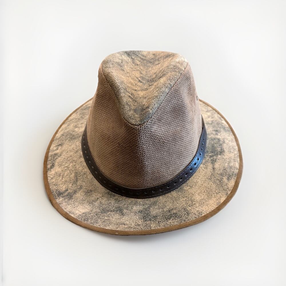 Henschel Hat Company Mens Brown Horizon Safari Hat Size M Medium Made In USA